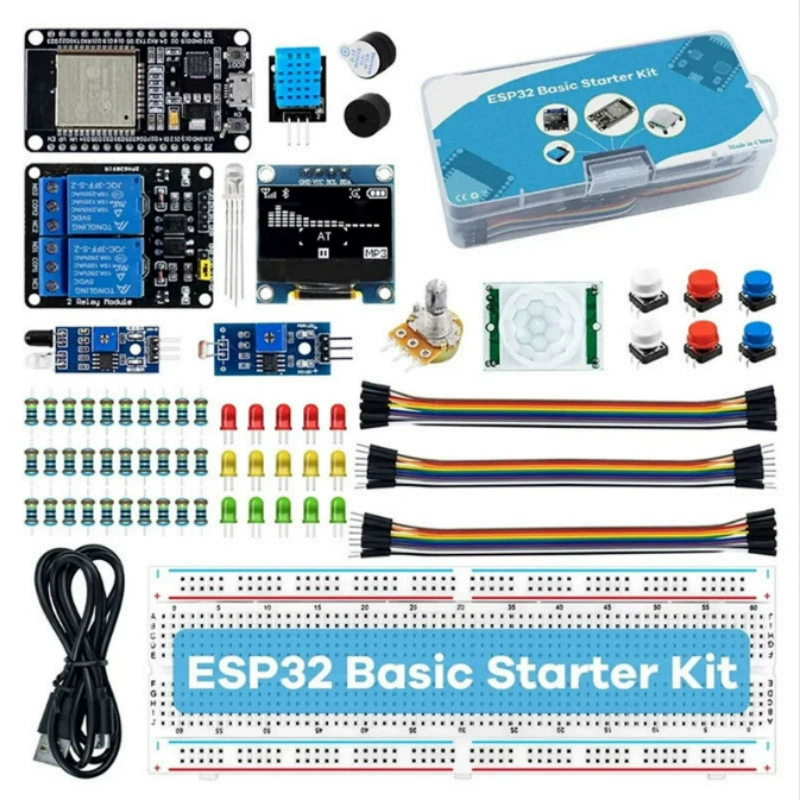 Набор для сборки ESP32 модульный Starter Kit для ESP32 ESP-32S WIFI модуль