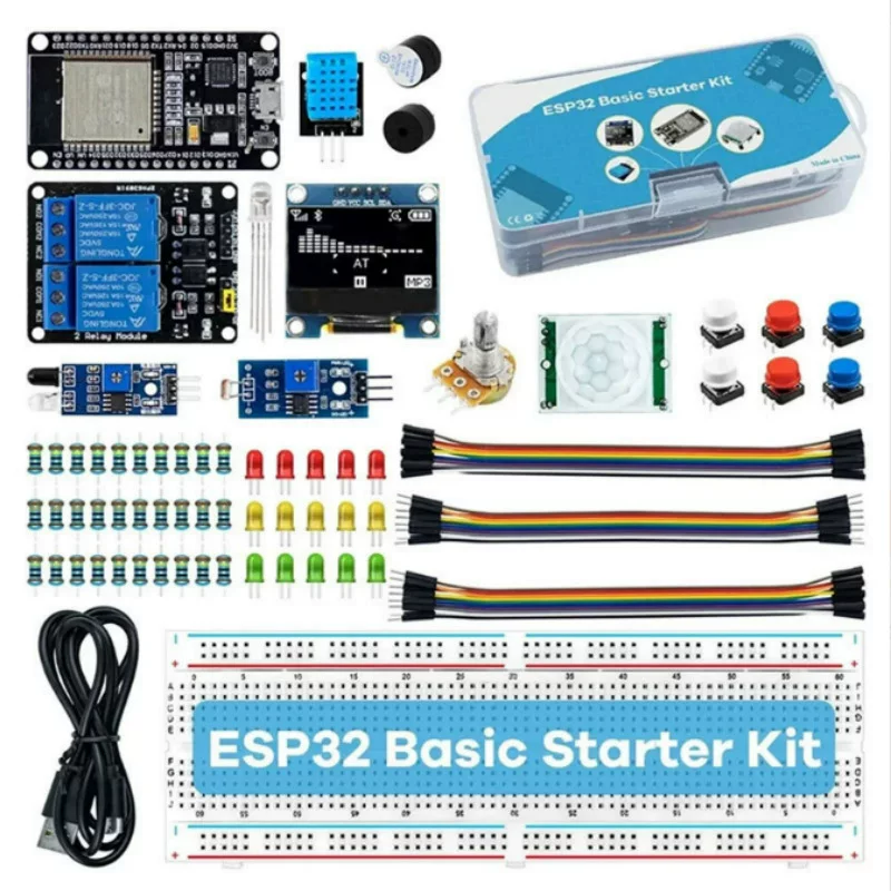 Набор для сборки ESP32 модульный Starter Kit для ESP32 ESP-32S WIFI модуль