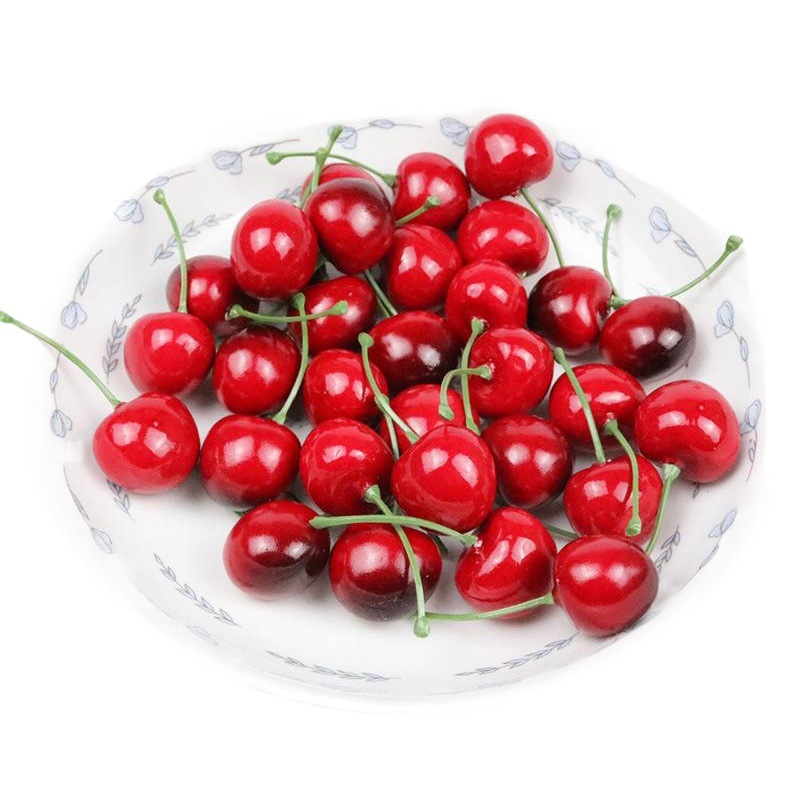 2.5cm Simulated Cherry Foam Material Large Cherry Simulated Cherry Foam Simulated Fruit Packaging Accessories