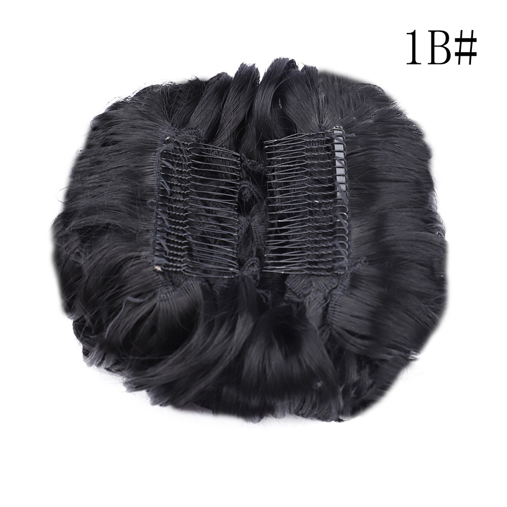 Street Occasion Women's Gender Simple Style Style Women's Simple Style Street High Temperature Wire Ball Head Wigs