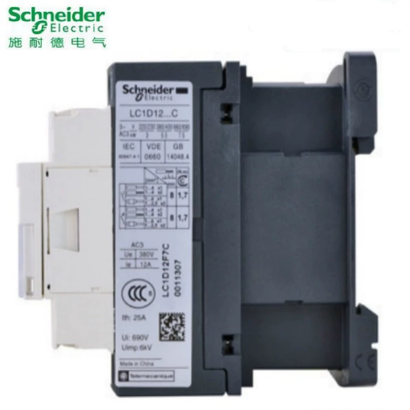 Серия TESYSD Schneider 32A триод DC реле LC1D32BDC катушка DC 24VDC