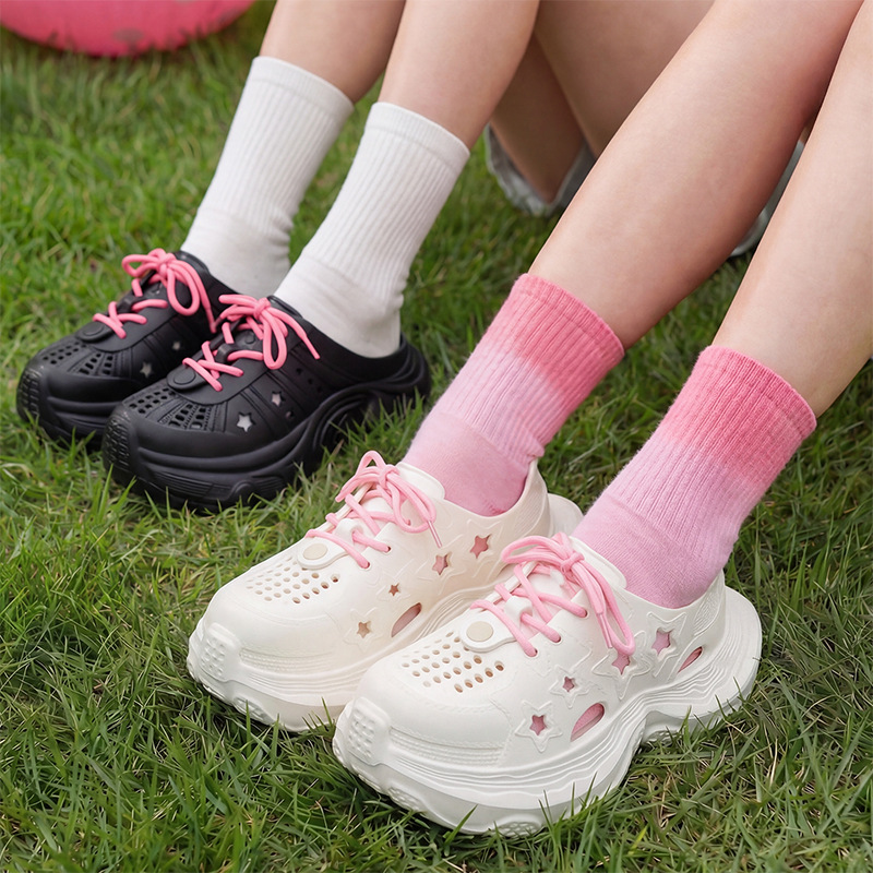 2026 New Women's Outdoor Clog Sandals With Thick Soles, Non-Slip Arch Support, EVA Top Quality Closed-Toe Design For Summer_voghion.com