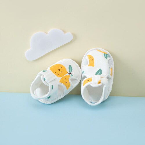 Newborn Baby Shoes Summer Infant Shoes Soft Sole Non-Slip 0-6 Months Learning to Walk Shoes Spring and Autumn Baby Shoes Girls