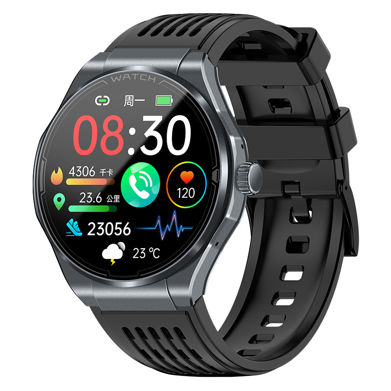 JA03智能手錶藍牙通話心率血糖血脂尿酸輻射監測防水運動手環手錶