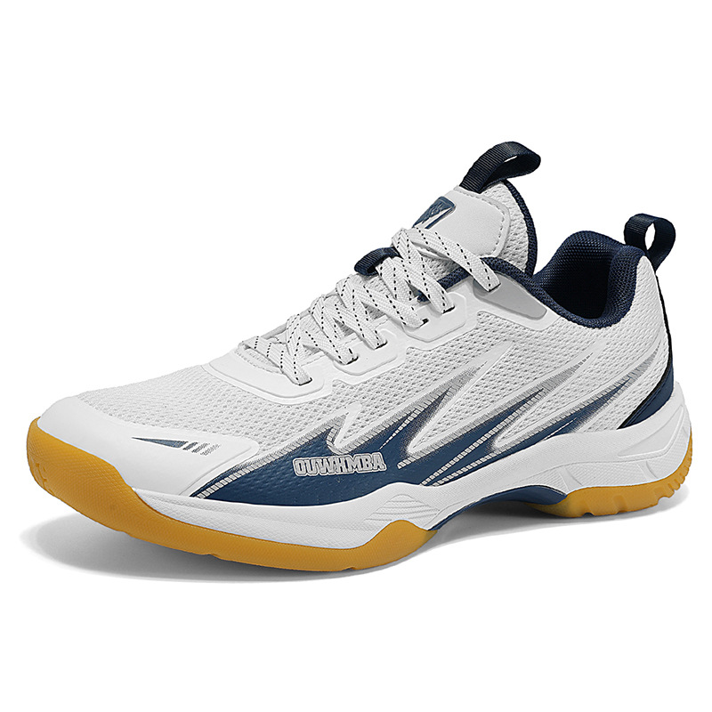 Nuevos zapatos de bádminton transfronterizos para parejas respirables y amortiguadores, tenis, voleibol, tenis de mesa, zapatos de entrenamiento deportivo