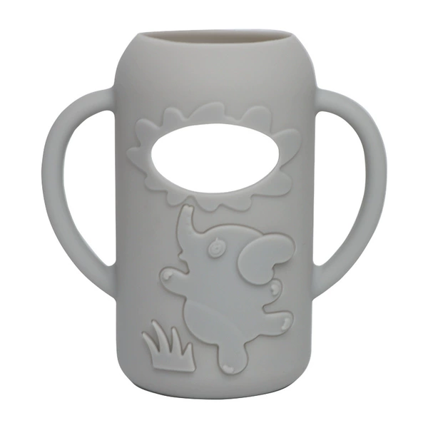 Dr. Brown bottle cover--grey small