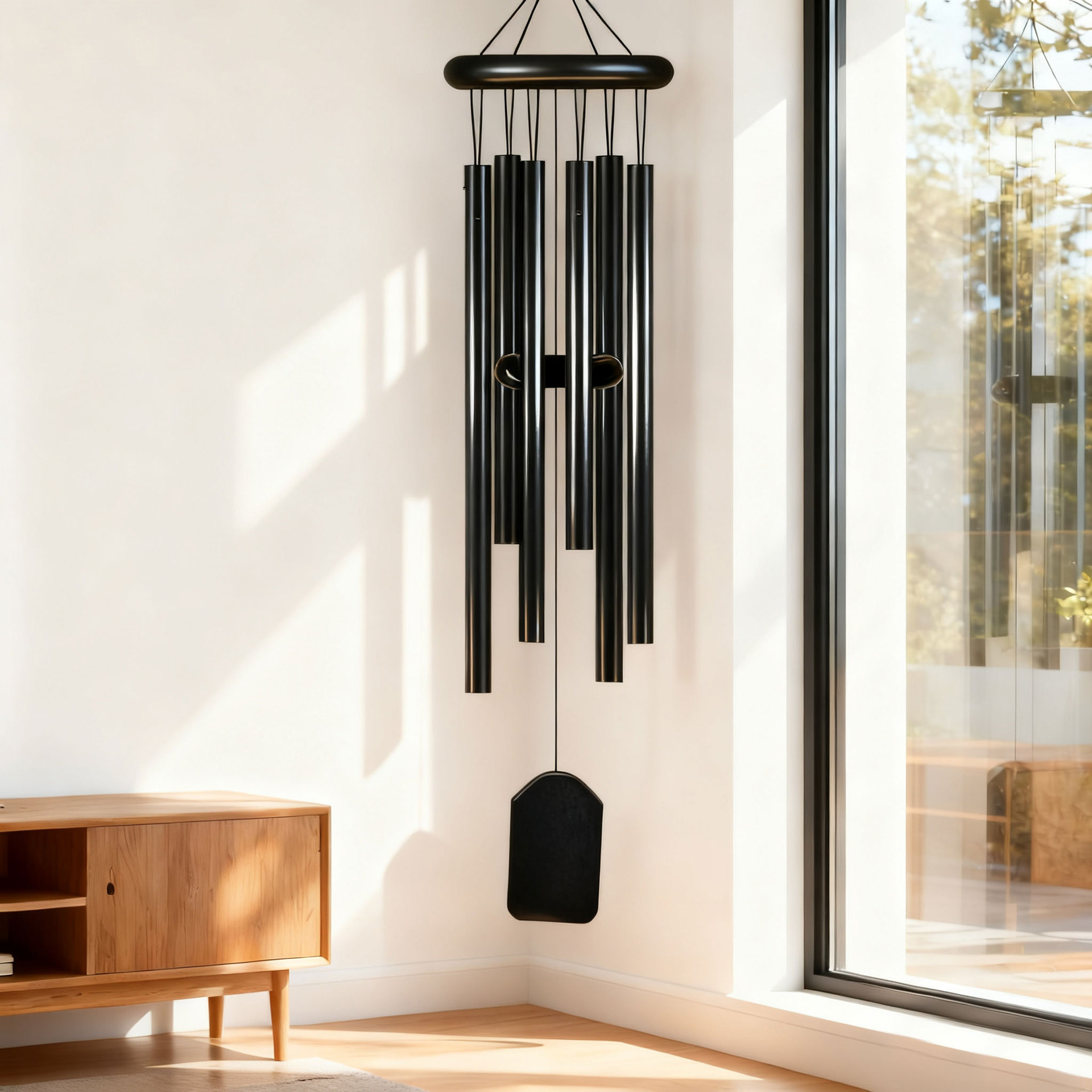 088 블랙 스퀘어 펜던트