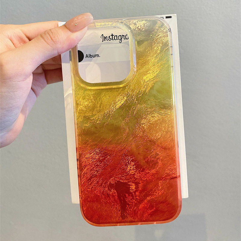 Whirlpool imd Apple 携帯電話ケース ハイエンド グラデーション透明 iPhone13caseti Apple 携帯電話ケースに適しています|undefined