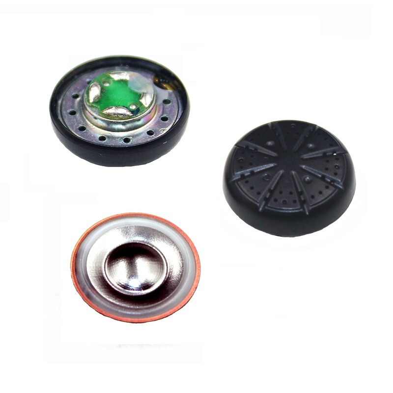 Factory Direct Sales New mx500 headset speaker unit 15.4mm metal coating diaphragm unit 16mm speaker