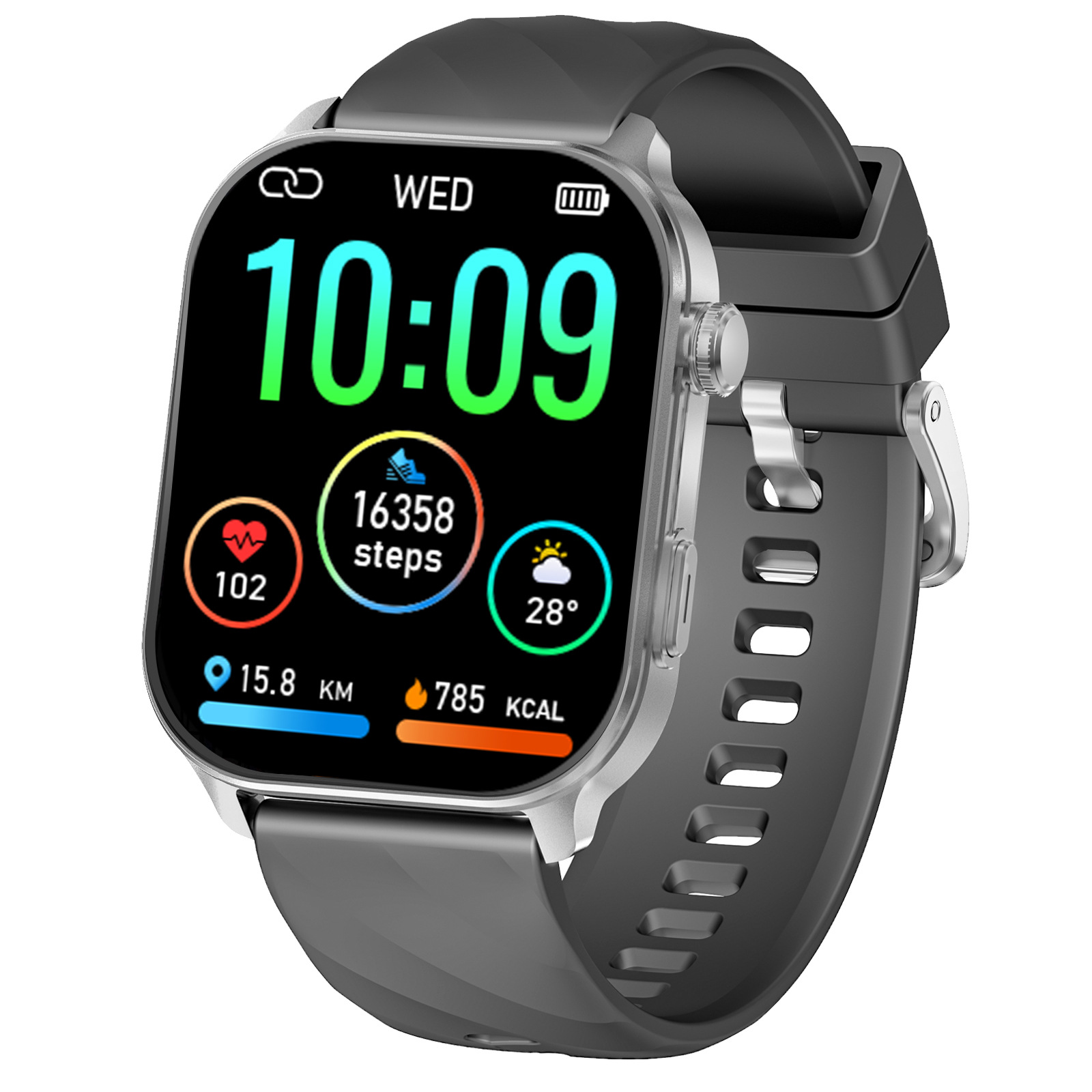 Gps Smartwatch With Bluetooth Calling And Health Tracker_voghion.com