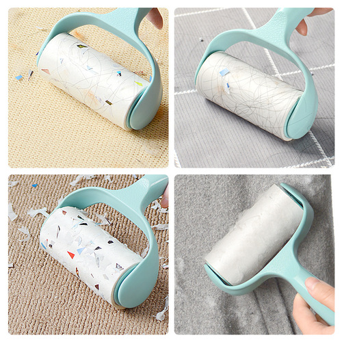 Tear-off roller lint remover, household lint remover, clothes lint paper lint lint artifact, clothing lint lint removal brush