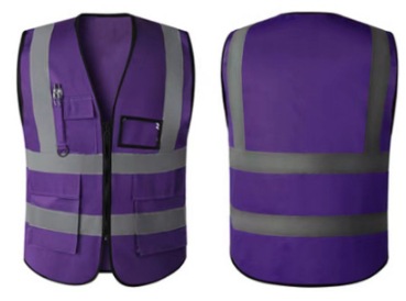 Multi-Bolsillo chaleco reflectante ropa reflectante conducción construcción saneamiento deber tráfico equitación ropa de seguridad