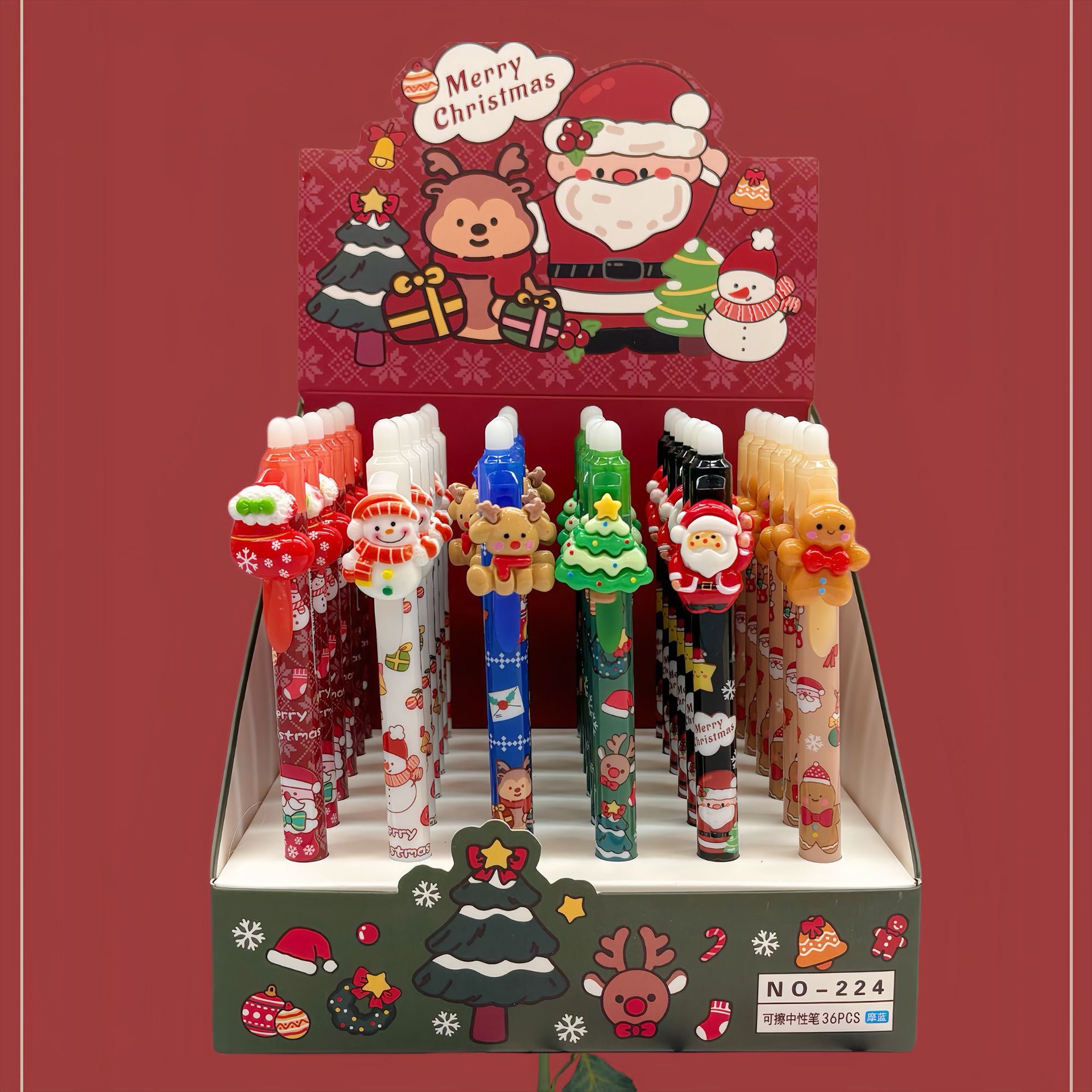 Una variedad de bolígrafos fáciles de limpiar para estudiantes de primaria