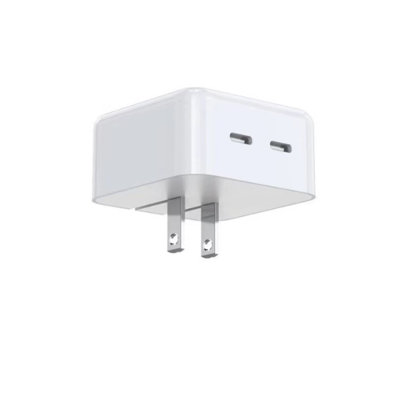 Apple фруктовая головка зарядки 13Pro двойной PD быстрая зарядка 35W двойной порт Type-c складная быстрая зарядка 20W двойной C флеш зарядка