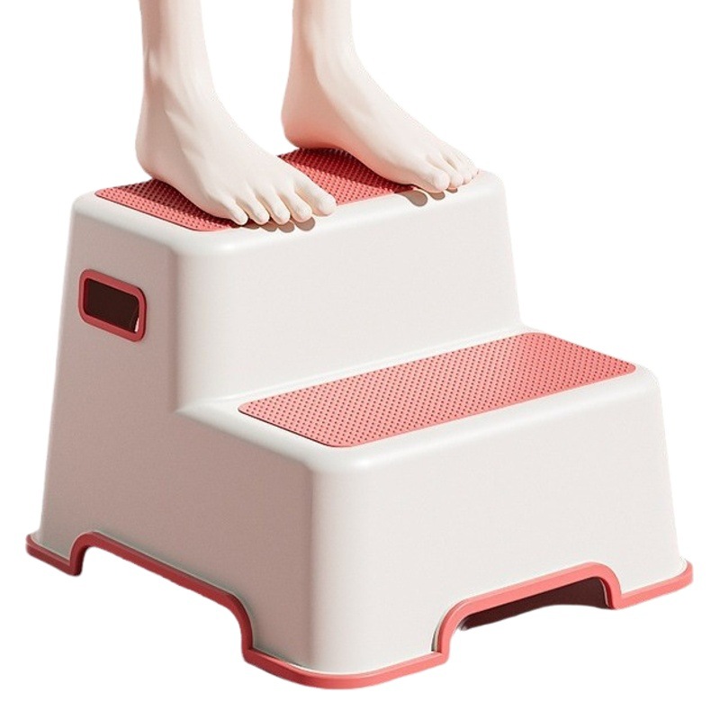 Children's foot stool baby toilet mat foot stool hand washing step children's foot stool small bench chair stand stool