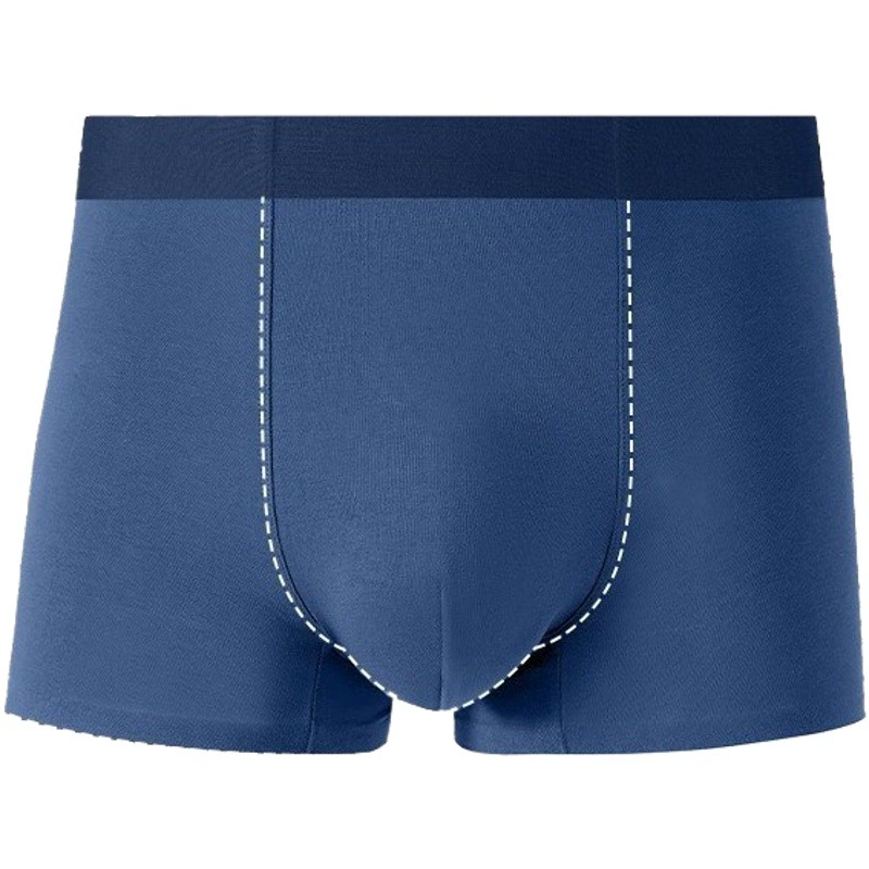 Мужские трусики хлопчатобумажные мягкие Синьцзянский длинный хлопок средняя талия без следов трусики мужские хлопчатобумажные дышащие антибактериальные брюки
