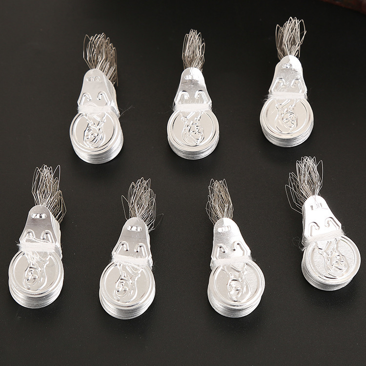 Herramientas de punto de cruz al por mayor de fábrica/enhebrador de hoja de aluminio simple/enhebrador de hoja de hierro enhebrador de hoja de acero nuevo