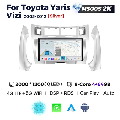 DVD Navigation — Toyota Yaris Vitz 05-12