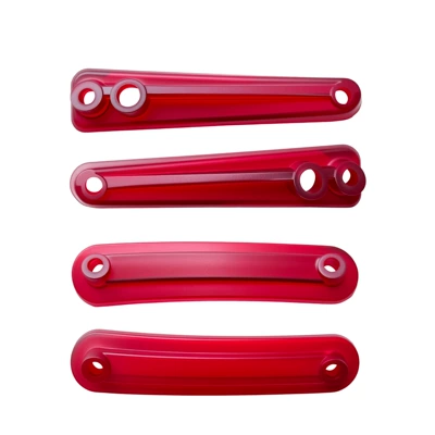 Motorcycle front windshield – windshield decorative trim and brackets