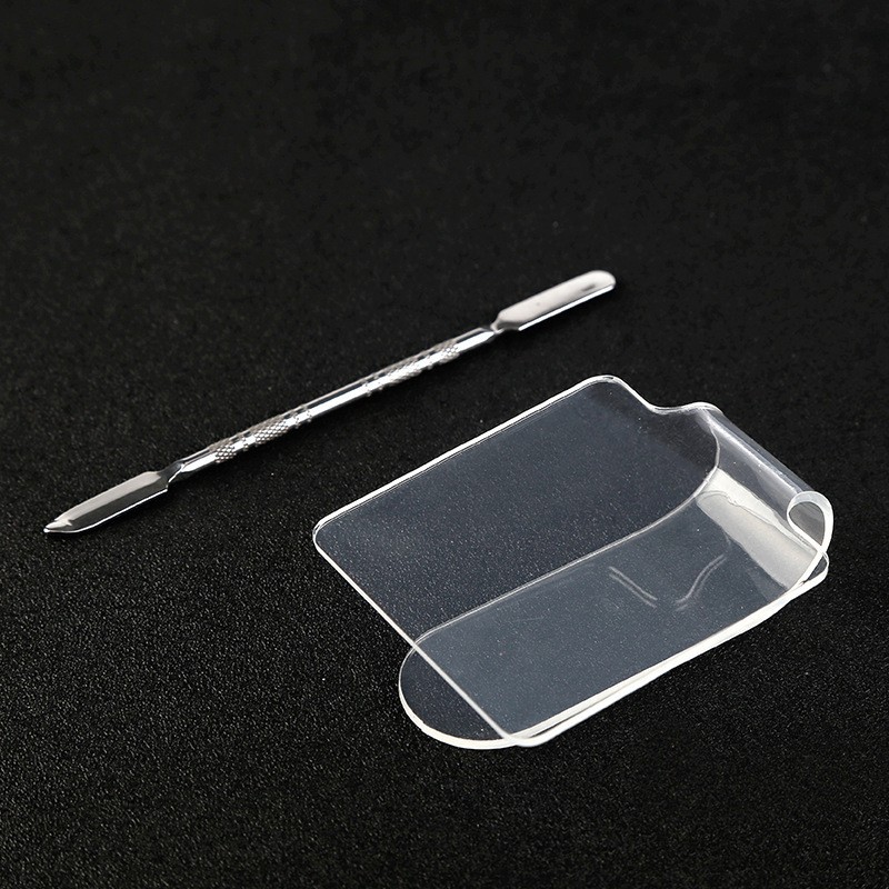 En stock al por mayor de acero inoxidable paleta de maquillaje de uñas paleta traje Fundación pintura maquillaje herramientas transfronterizas