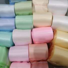 3.8厘米双面缎带丝带玫瑰花 吧唧托 洛丽塔 蝴蝶结手工diy头饰5码