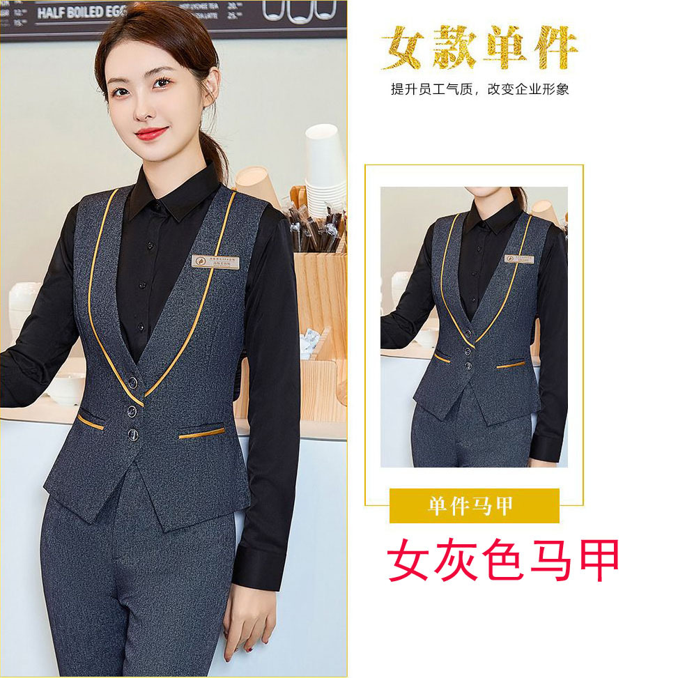 Жилет женский серый 40 юаней