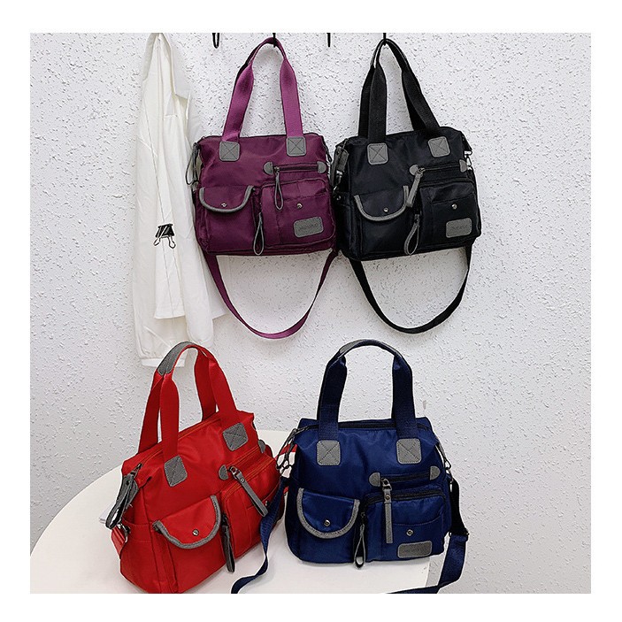 2021 nuevo comercio exterior europeo y americano bolso de mujer moda señora bolso de la momia impermeable nylon Oxford tela de gran capacidad bolso de hombro