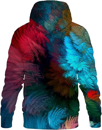 Men’s 3d Printed Pullover Hoodie Thermal Winter Sweatshirt_voghion.com