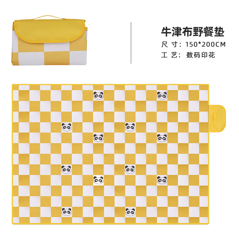 万纳加厚野炊营防潮便携春游沙滩垫子批发野餐垫户外防潮垫防水垫