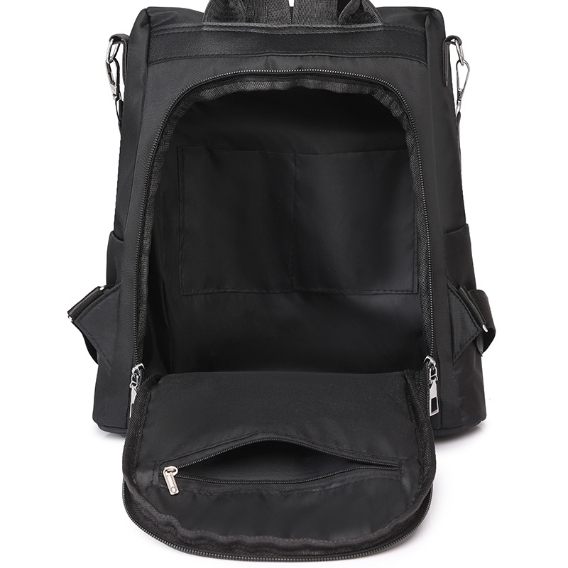 Comercio exterior al por mayor 2025 nueva mochila antirrobo para damas de alto valor moda bordado multifunción mochila de viaje marea