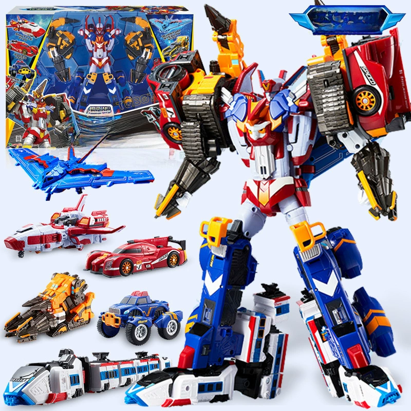 托宝 Warrior Galaxy Detective 6 Sonic Thunder Speed of Light Rapid Star Hexa Mecha Deformation Mecha Boy — игрушка-подарок (транслитерация названия сохранена)