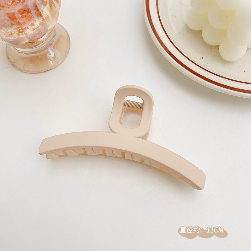 Acrílico grande, pinza de amor, pinza para el cabello, parte posterior de la cabeza femenina, pinza de tiburón, horquilla, pinza para el cabello, tocado, primavera y verano