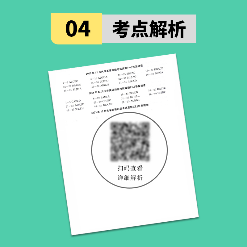 备考2025年12月大学英语四级真题试卷四级考试英语真题资料套卷词|undefined
