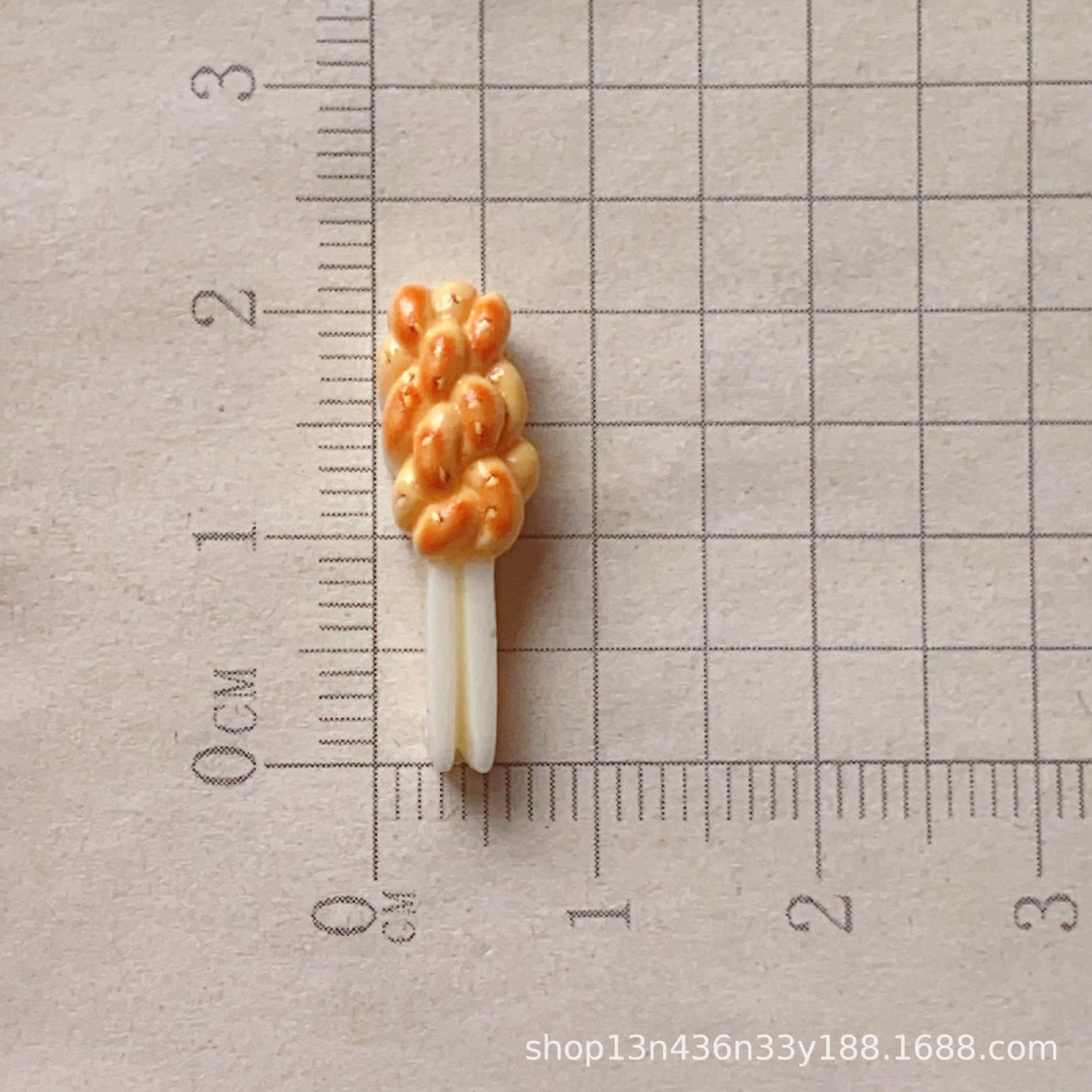 Mini Bread Tableware Charms, Cute Fork Spoon Chopstick DIY Phone Case Accessories, Random Style
