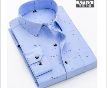 2025 Camisa de solapa de hombre de moda nueva transfronteriza Camisa de hombre de comercio exterior casual de negocios de rayas verticales frescas