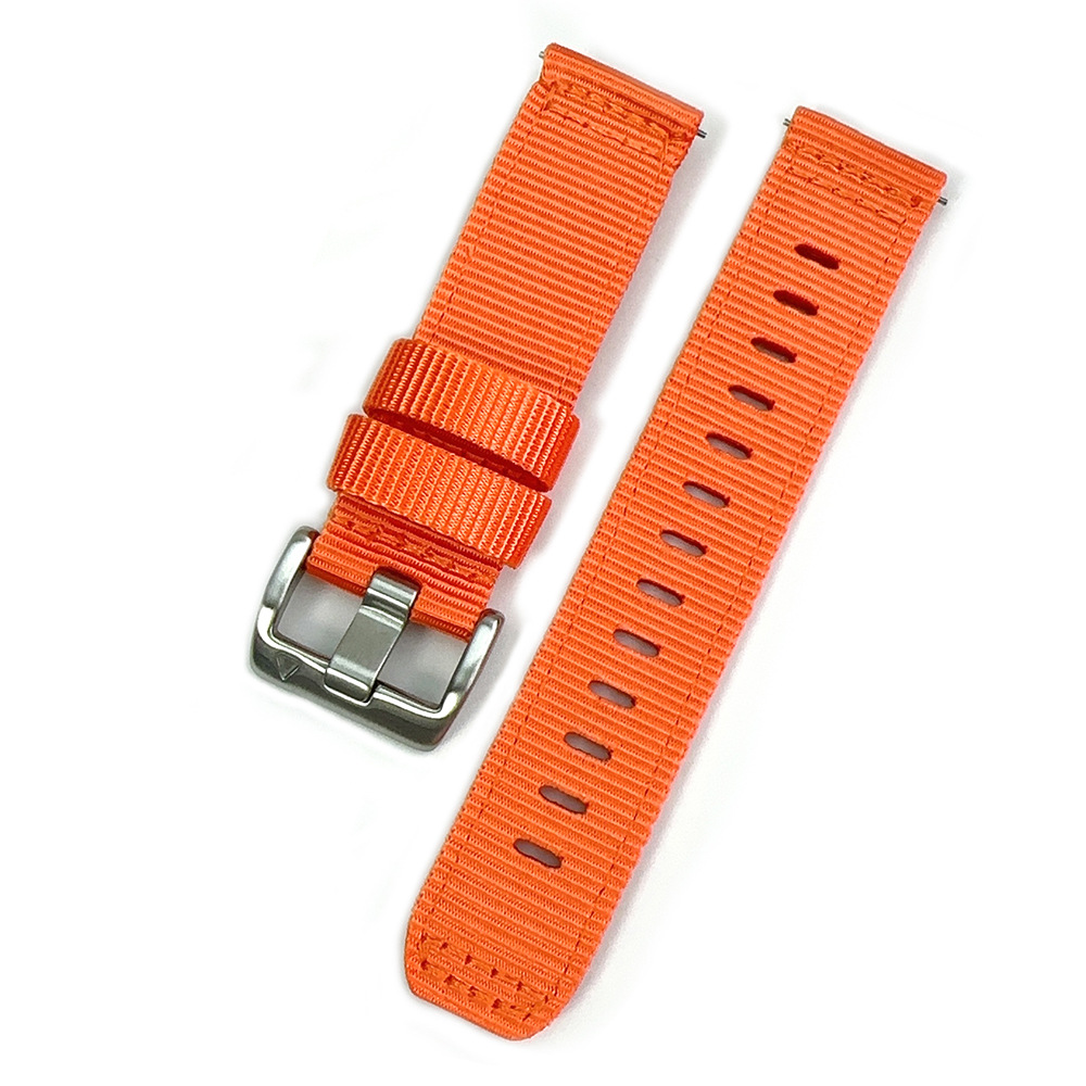 Correa de reloj de alta calidad de nylon puro 20 / 22mm para Garmin265S / 265 correa de reloj Huawei GT6 / 5