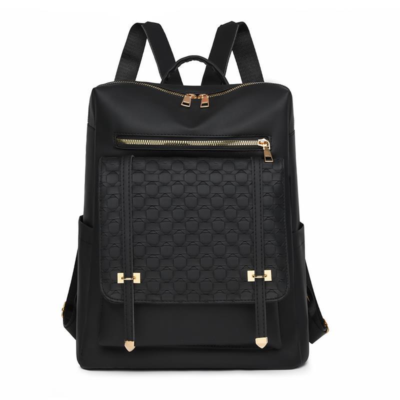 Mochila de gran capacidad para mujer 2024 nueva moda retro señoras mochila de viaje casual cuero suave para estudiantes universitarios