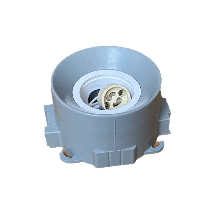 Cross-Border Special Round Bracket Embedded Installation Lamp Holder Lamp Shell Matching Gu10 Model Bh10-2 Gap