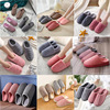 Demi-season slippers platform indoor, keep warm footwear