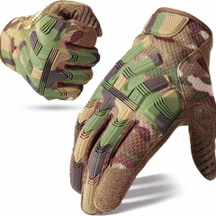Camouflage Motorcycle Gloves Riding Gloves Outdoor Sports Protective Climbing Touch Screen Tactical Gloves Full Finger Technician