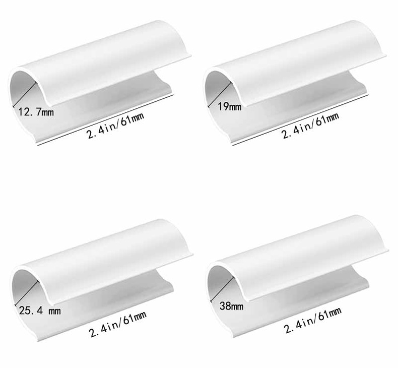 Abrazaderas para tubos de pvc para invernaderos y piscinas_voghion.com