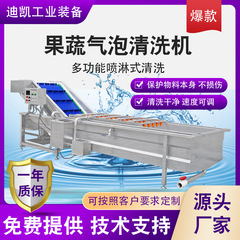 多機能全自動果物野菜洗浄機気泡式シャワー豆角洗浄機洗浄機設備