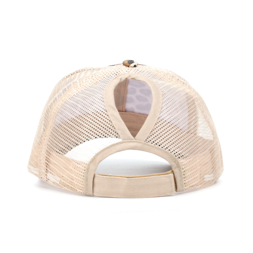 Unisex Streetwear Leopard Curved Eaves Baseball Cap display picture 12