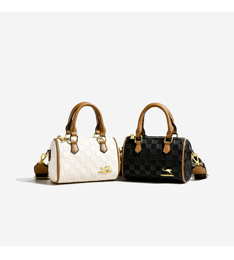 Women's Bag 2023 Autumn/Winter New Fashion Embossed Pillow Bag Boston Broadband Women's Bag Single Shoulder Crossbody Bag_voghion.com