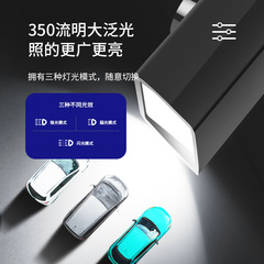 Ambush Beacon Bicycle Headlight USB Charging Night Riding High Beam LED Bright Front Light Cycling Equipment Accessory