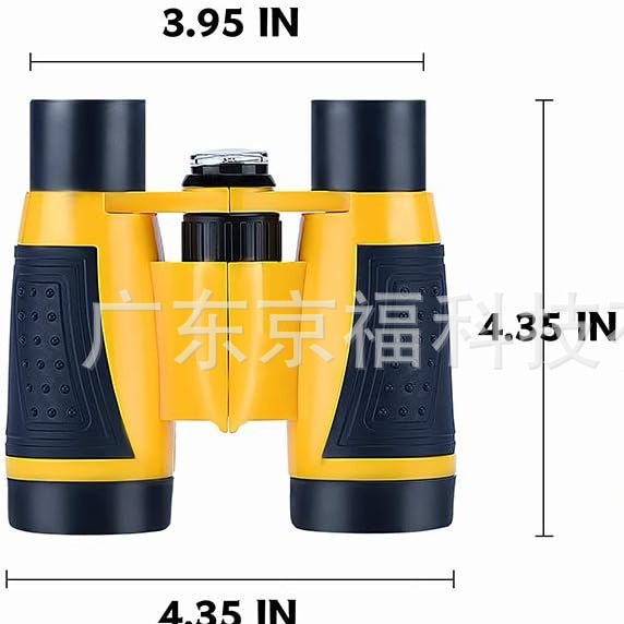 儿童户外探险彩色玩具望远镜5x30双筒高清高倍望远镜男孩女孩玩具