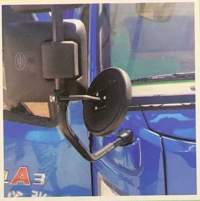 Car and Truck Front-View Small Square Large field of view rear view auxiliary mirror