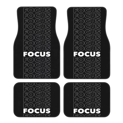 Avtomobil döşəmə paspasları – Floor Mats, Four-Piece Set, Dirt-Resistant - focus-3344cm-two-piece-pack