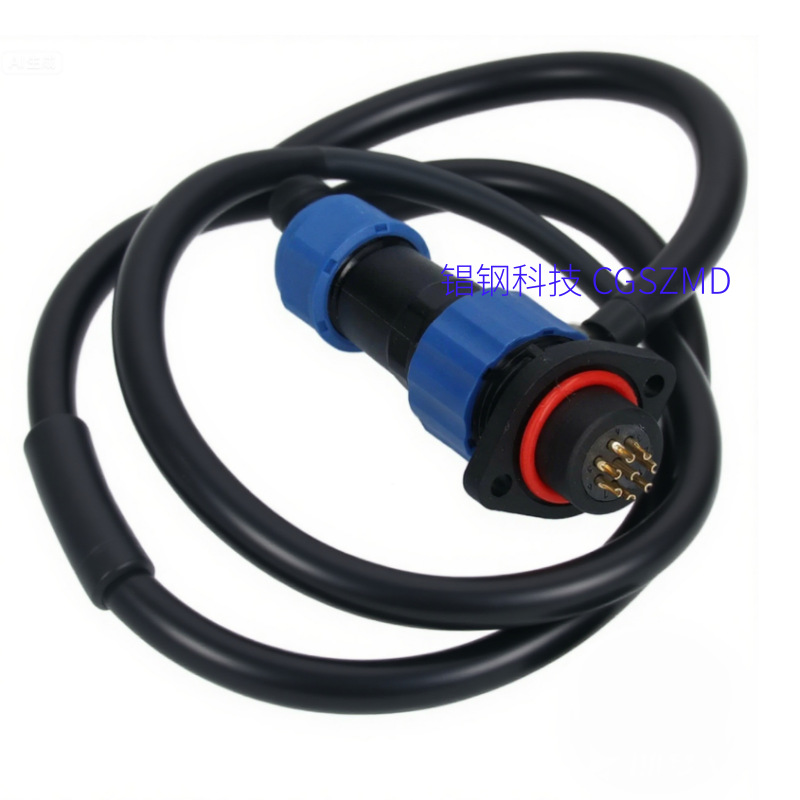 SP13ϵ�з�ˮ��ͷ��2-7Pin��о��ƣ���ҵ��IP67�������ӽ������