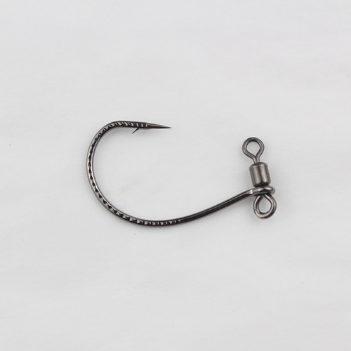 Modified dragon scale inverted fishing hook strengthened 8003 fish hook fast lure fish hook loach hook mandarin fish cocked mouth bass hook